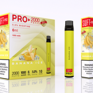 SWFT PRO – Banana ICE –  Disposable Device – 2000 PUFFS